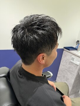 リバティシェアバーバー 銀座2nd(LIBERTY SHARE BARBER) 清潔感アップツーブロショートスタイル