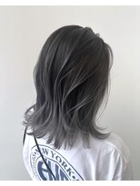 アルドーレ(Ardore)&nbsp;シャドウルーツ☆アッシュブラック☆シルバーバレイヤージュ