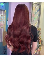ヘアサロン トミー(Hair salon TOMMY) レッドカラー