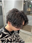熊本メンズサロン 波巻きスパイラル ウルフパーマ MEN'S HAIR