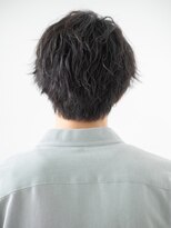 モッズヘア メン 新所沢店(mod's hair men)&nbsp;オーガニックカラーかきあげアシンメトリーツイスパa新所沢