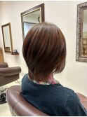 ナチュラルショートボブ