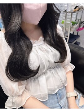 フィーネ(Fi-Ne) 黒髪ロング/韓国巻き/プルエクステ