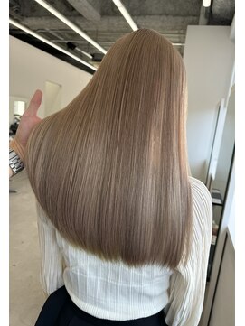 エゴル ナゴヤサカエ(ENGOL NAGOYA SAKAE) ミルクティーカラー/ミルクティーベージュ/ハイトーンカラー