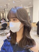 ジーナ 船橋(Zina)&nbsp;髪質改善＊ロングレイヤーグレーベージュ＊美髪【Zina船橋】