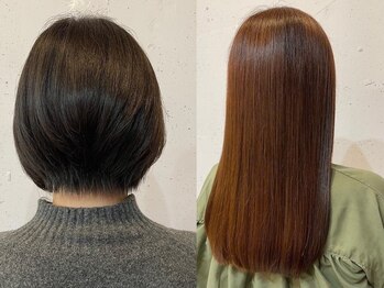 チェリッシュ(Cherish)の写真/一人一人の髪質に合わせたこだわりの薬剤でダメージを抑えつつ扱いやすい、色持ちのいいツヤ髪に♪