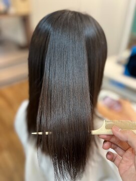 アメイズトーキョー 札幌大通(Amaz! tokyo) 小顔ネビージュワンレン/縮毛矯正/髪質改善/ツヤ髪/くせ毛