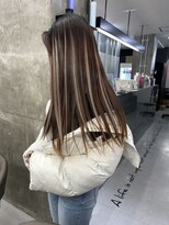 キング 枚方店(K!ng)&nbsp;縮毛矯正髪質改善ハイライトレイヤーカット枚方美容室エクステ