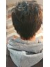 【男性限定】カット+潤カラー（オーガニック）+TR（3種）　￥13750→￥12650