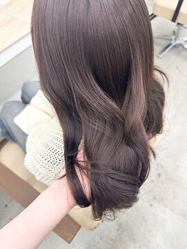 エトレ(etore) 艶髪×透明感カラーパープルグレージュ