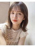 メルティカラー フェミニン 似合わせカット ウェーブミディアム