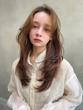 エース (ACE) ACE横浜　オリーブベージュ×ロングレイヤー