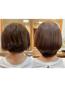 【髪質改善トリートメント・スクテ】全てのメニューに同時施術可能♪未来のダメージを予防しながら髪質改善