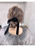 悩んだらこれ！王道のシニヨンアレンジ ☆担当 蒼☆