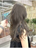 ブリーチなしオリーブベージュヘーゼルベージュ夏カラーレイヤー