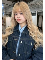 リゲル(rigel)&nbsp;ハイライトカラーミルクティーベージュレイヤーカット