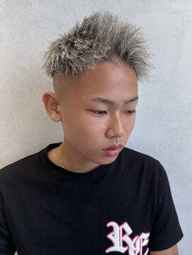 ルースト 西院店(ROOST) パイルツイスト×ホワイトメッシュ