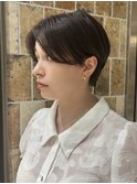 似合わせショートカットボブレイヤー大人可愛いセンターパート