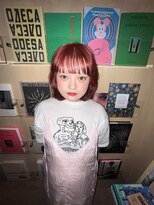 パレス(PAALS)&nbsp;ボブカット＋オレンジレッドカラー