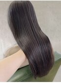 20代30代◎暗髪髪質改善カラーで透明感秋