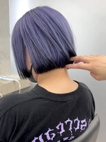 ローレン(Lolen.)&nbsp;裾デザイン　ラベンダーブラック　ふじゆー