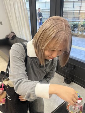 ノエル 池袋店(noel) 【noel】manami×ミルクティーベージュ