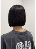 切りっぱなしボブ