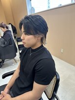 ジジ インターパーク 宇都宮(Gigi)&nbsp;メンズウルフ/メンズカット/インナーカラー/ミルクティー