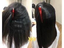 リアン(Lian)の雰囲気（髪質改善ストレート/韓国/レイヤーカット/顔周り/前髪カット）