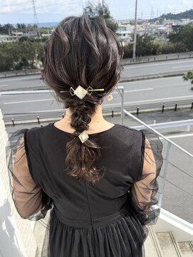 ベンジー 沖縄店(benji) 編みおろしヘアセット