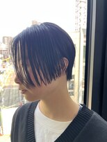 ビハインドザカーテン(BEHIND THE CURTAIN)&nbsp;ハンサムショート×レイヤーショートボブ×くせ毛カット