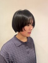 トイロ(toiro)&nbsp;レイヤーカットミルクティーベージュブリーチなしダブルカラー