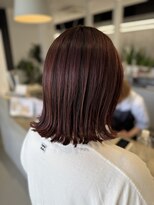 ゴットラトゥール(GOTTO LATOUR) 切りっぱなしのハイライトカシスチェリーカラー☆