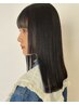 【うねりに悩む梅雨限定】カット+縮毛矯正