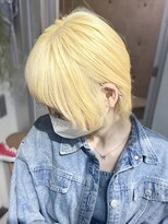 ダンク(DUNK)&nbsp;抜きっぱなしブロンド/ショートレイヤー