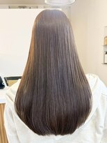 クララジャパン ナベシマ(CLALA JAPAN Nabeshima)&nbsp;縮毛矯正　質感ストレート　髪質改善カラー　顔まわり　ブリーチ