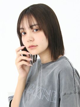 ロアー ヘアー マックイーン 流山おおたかの森店(RAWR hair McQueen) 【RAWR】切りっぱなし/ぱっつん/くびれ/ぱつっと/外ハネ