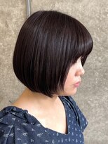 アヤラグランスパ 船橋店(AyaLA GRAN SPA)&nbsp;【福田隆晃】ナチュラルショート/ダークパープル/ボブ
