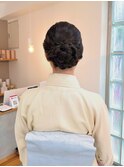 お着物hair arrange【向】【Ato.明石】
