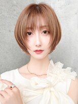 ロンドホットリップ 立川(Lond hot lip)&nbsp;ナチュラルショート/ショートボブ/顔周り/30代40代50代