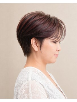 ヘアスタジオヘーフリヒ(HAIR STUDIO HoFLICH) 浜松ショート/浜松美容室/40代似合う髪型/ショートカット