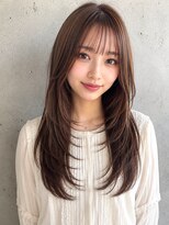 アディ 中野南口店(Addi) 軽やかブラウンロングレイヤー