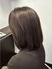 【酸性カラー・ヘアマニキュア】白髪もOK　￥9,000～　※カット有