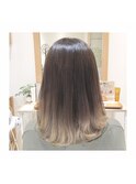 鹿沼で唯一本格ヘッドスパが出来る美容室　グラデーションカラー