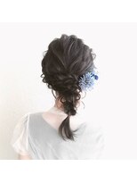 プラタナス 国分寺南口店(PLATANUS)&nbsp;ミディアム編み下ろしアレンジ♪