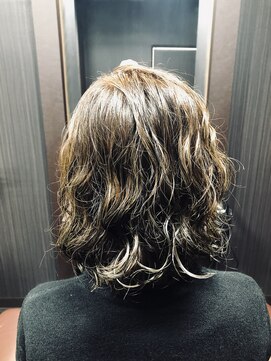 ヘアーカルチャー おゆみ野店(HAIR CULTURE) オシャレカーリーパーマ大人可愛いウェーブミディアム