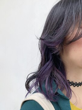 ベロニカ ヘアー(Beronica HAIR) グレイッシュパープル◆