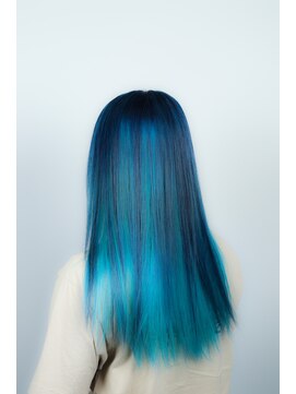 クリップ ジョイント ゴッド(CLIP JOINT GOD) 王道ブルーインナーカラー