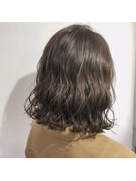 エスト ヘアー アメリ 松戸店(est hair Ameri) ハイライトフルカラーマットアッシュ