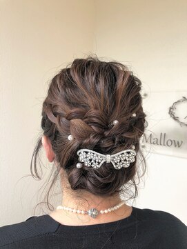 マロウ ヘア(Mallow hair) 卒業式華やか可愛いヘアアレンジ♪